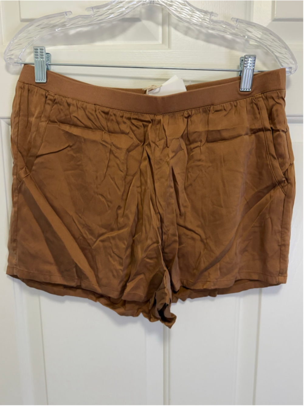 Women's Haven Well Within Brown Lounge Shorts Size M - Picture 2 of 8
